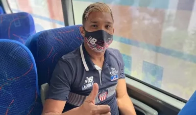 Teófilo Gutiérrez, delantero de Junior. 