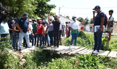 Alcalde Jaime Pumarejo en Las Américas.