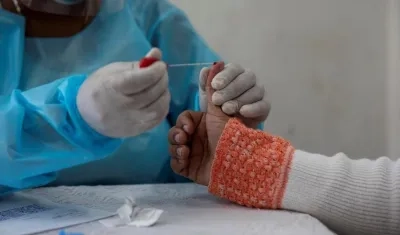 Toma de muestras de Covid-19