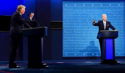 Donald Trump y Joe Biden.