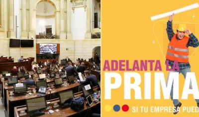 Bancada costeña hizo el llamado al Gobierno y a las empresas para adelantar una parte de la prima.