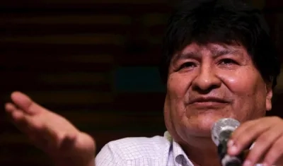 El expresidente de Bolivia, Evo Morales.