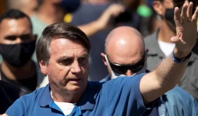 El presidente de Brasil, Jair Bolsonaro.