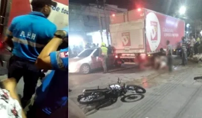 El joven murió en el mismo lugar de los hechos.