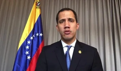 El líder opositor venezolano, Juan Guaidó.
