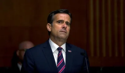 El director de la Inteligencia Nacional de EE.UU., John Ratcliffe.