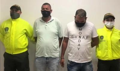 Marlon Alberto Machado Montes y Luis Enrique Vasco Morales.