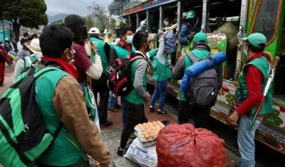 La minga indígena regresó a sus territorios ancestrales