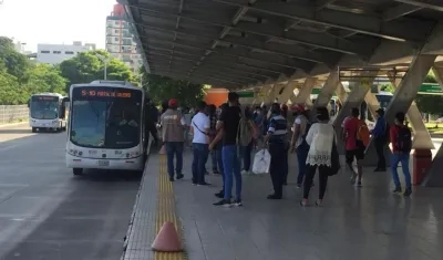 Estación Joe Arroyo. 