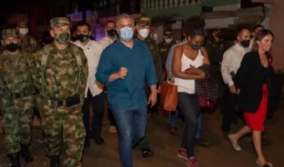 El Presidente de la República, Iván Duque.