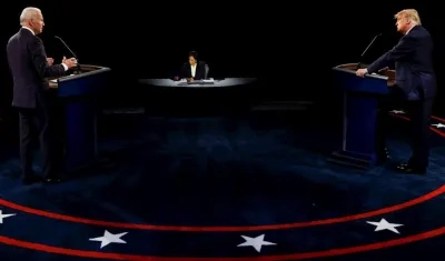 Joe Biden y Donald Trump.