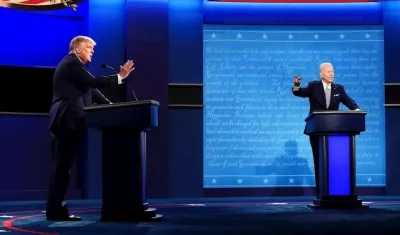 Donald Trump y Joe Biden.