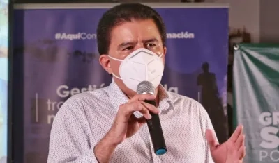 Rodolfo Ucrós, alcalde de Soledad.