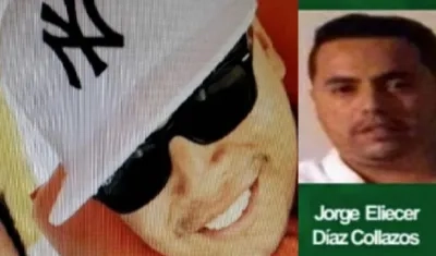 Jorge Eliécer Díaz Collazos, alias ‘Castor’.