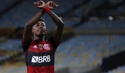 Bruno Henrique, delantero del Flamengo. 