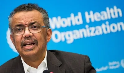 Director general de la Organización Mundial de la Salud (OMS), Tedros Adhanom Ghebreyesus.