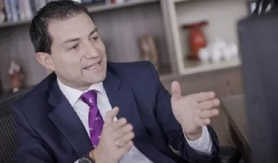 El Contralor General de la República, Carlos Felipe Córdoba