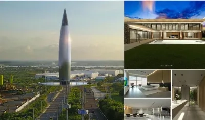 Diseños de Ricardo Castro, arquitecto colombiano.