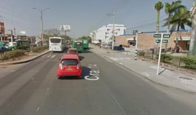 El accidente ocurrió en la Prolongación de Murillo con carrera 14, en Soledad. 