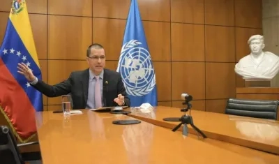 El canciller de Venezuela, Jorge Arreaza.