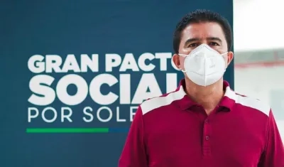 Rodolfo Ucrós, alcalde de Soledad.