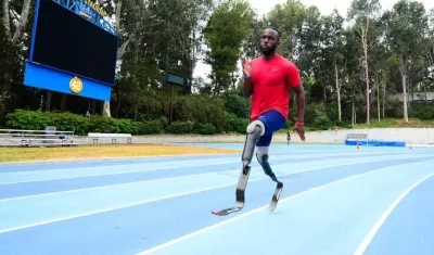 Blake Leeper, atleta amputado.