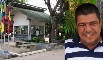 Federico José Guerrero Moreno fue impactado a bala en la parte externa del CAI Coolechera. 