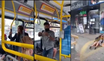 Momentos de las agresiones. 