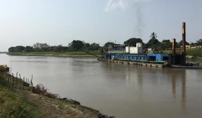 Río Magdalena a la altura de Salamina
