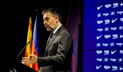 Josep Maria Bartomeu, presidente del  Barcelona. 