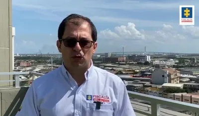 Fiscal Francisco Barbosa em Barranquilla.