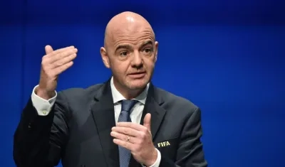 Gianni Infantino, presidente de la FIFA.