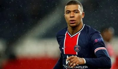 Kylian Mbappe, delantero francés. 