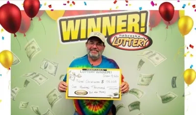 Michael Christiansen, feliz ganador de 100.000 dólares