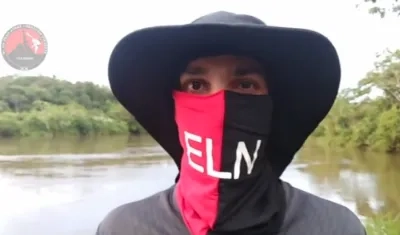 Alias Uriel, jefe guerrillero abatido por las autoridades en Chocó.