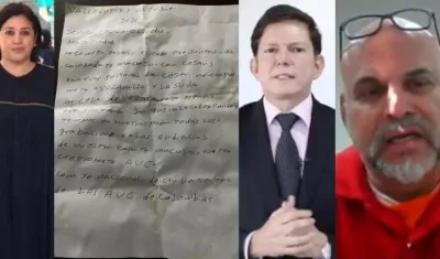 Cecilia Olivalle, el panfleto, MinJusticia y Salvatore Mancuso.