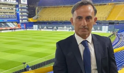 Diego Latorre, ex jugador y periodista argentino. 