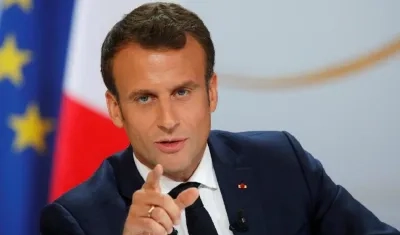 Emmanuel Macron, presidente de Francia.