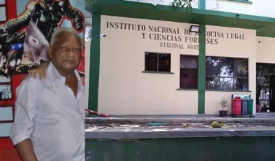 El cuerpo de Abel Alí Mondul Lara fue llevado a Medicina Legal. 