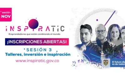 InspiraTIC este 5 de noviembre, organiza el Ministerio de las TIC.