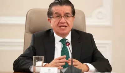 Fernando Ruiz, ministro de Salud.