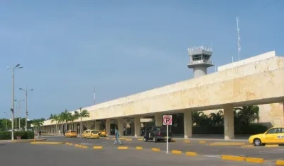 Aeropuerto Rafael Núñez de Cartagena.