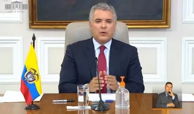 Iván Duque, Presidente de Colombia.