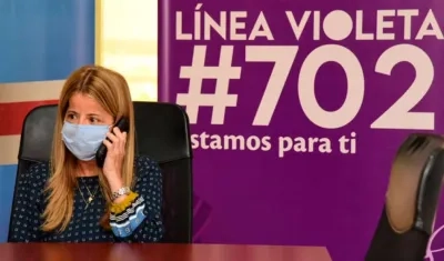 La Gobernadora del Atlántico, Elsa Noguera.