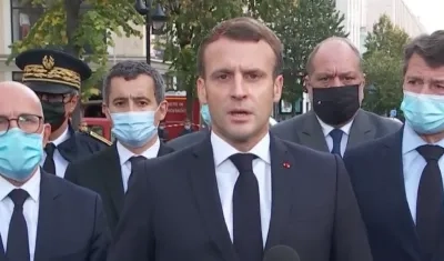 El presidente francés, Emmanuel Macron.