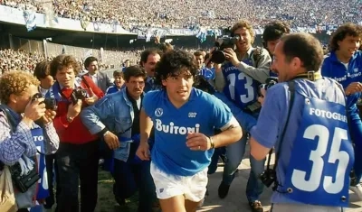 Diego Armando Maradona. 