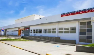 La niña fue atendida en el Hospital de Campo de la Cruz. 