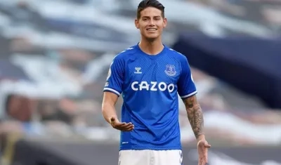 El colombiano James Rodríguez.