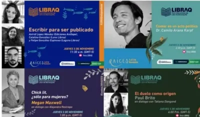 Una de la programación para la Feria del Libro de Barranquilla. 