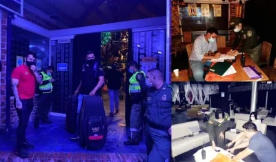 Cierre de las dos discotecas y comparendos a los administradores de las mismas. 